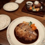 キッチン櫻庭 - 黒豚ロースステーキカツレツ