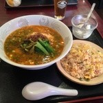 Ichi En - 担々麺・炒飯セット