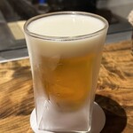温石 - 最初は生ビール