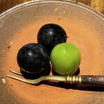 温石 - 長野パープルとシャインマスカット