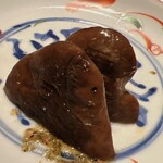 温石 - 炭で焼いて鍋で蒸しました