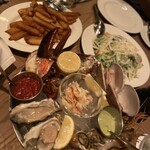 Peter Luger Steak House Tokyo - シーフードプラッターのハーフ