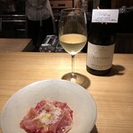 吉花 - 生ハムビーツ！ボルシチとガスパチョの間のような、爽やかで冷たくて美味しい一皿