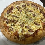 ピザハット - ほっくりポテマヨソーセージ(Lサイズ、鉄鍋パンピザ)