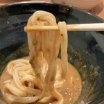 ごえもん - 最後に残ったカレーに、桶うどん冷やしを入れて、にゅ～～ん！