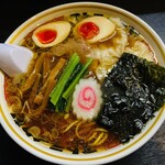 ストライク軒 - ストレート+味玉+わんたん