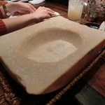 イタリアン酒場 TAKEYA - リゾット製造工場(笑)カリカリカリカリ！！♪