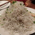 イタリアン酒場 TAKEYA - シラスペペロンチーノ！てかシラスだね！