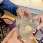 SAKE STAND CHIRO - 最後の〆乾杯！