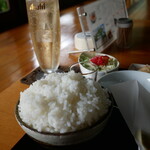 郷のえき 山城 - 大盛ご飯はジンジャーエールの夢を観るか？