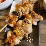 Motsuyaki Nonki - 期間限定、スタミナ焼き鳥
