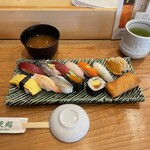 Azumazushi - Aランチ。美味し。