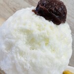 かき氷店 小桃 - あんことぬちまーすみるくのシンプルな構成♡