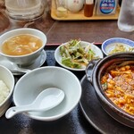 中国料理 天龍 - 麻婆豆腐セット