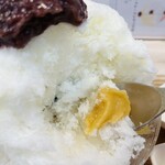 かき氷店 小桃 - うめあんうまーいっ！あんこなのにさっぱりしていて最高！