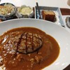 森のみみずく - 牛すじハンバーグカレー