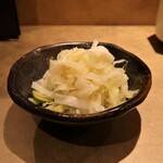 Nihombashi Uda Gawa - キャベツの酢漬け