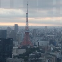 Bar＆Lounge MAJESTIC - 席からの東京タワー夕方