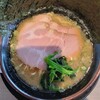 Menshou Ueda - 家系豚骨醤油ラーメン並盛＋のり多め