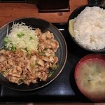 伝説のすた丼屋 - すたみなライス（肉増し）