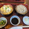 手打ちそば　藪伊豆 - 料理写真:かつ丼セット (冷たい蕎麦)   1200円