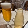 Kamazou - エビスビールと白ワイン