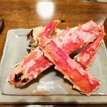 稲城 ヨロシク寿司 - 焼きタラバ