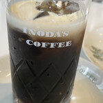 イノダコーヒ - 超ど定番『アイスコーヒー』。コーヒー豆自体のレベル、その炒り方諸々相当高い！ちょっと普通ではありません。濃い、深い、快い苦味！ホント美味しいアイスコーヒーです！