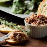 Corned beef & mashed potato rillettes