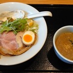 麺屋 貝原 - 牡蠣つけそば　税込１２００円