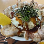 レモンハート - スペシャルポーク丼、ちょい接写