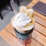 ぷち ぼぬーる - カスタムクレープ(生地:プレーン¥180、クリーム:クリーム¥120、フルーツ:バナナ¥100)