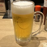 大阪お好み焼き 清十郎 - 生ビール