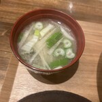 燒豬肉 白虎 - 味噌汁