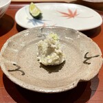 日本橋 蕎ノ字 - 蕎麦がき 粗挽き