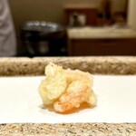 日本橋 蕎ノ字 - 車えび 2 (切り方違い)