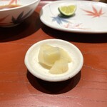 日本橋 蕎ノ字 - ガリ