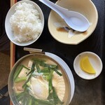 名取屋 - ホルモン鍋定食