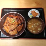 Izakaya Sarai - あがの豚丼（ご飯大盛）930円