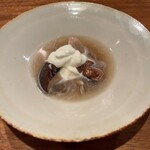 なかむら - マッシュルーム、大黒しめじ、キノコの焼きびたし