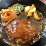 Chant - 鉄板ハンバーグランチ　1,500円