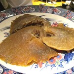 眞善美 - 本日頂いたフカヒレ煮に使用されたモウカザメのフカヒレ。