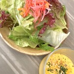 フレンチ酒場 senka - 【’23.8】セットのサラダ・スープ