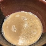 中華蕎麦 とみ田 - スープ割り