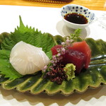 玄斎 - インドまぐろとヒラメ