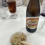 長崎チャンポン 百万石 - コーラと瓶ビール