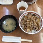 東京チカラめし - 元祖 焼き牛丼（並盛）上から