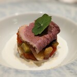 Pluie dete - ラタトゥイユの鴨肉添え