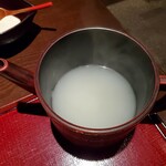 石臼挽き ふるまい蕎麦  ふる井 - そば湯