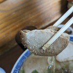 純とんこつ無双 - ちょっと固めなチャーシューが3枚